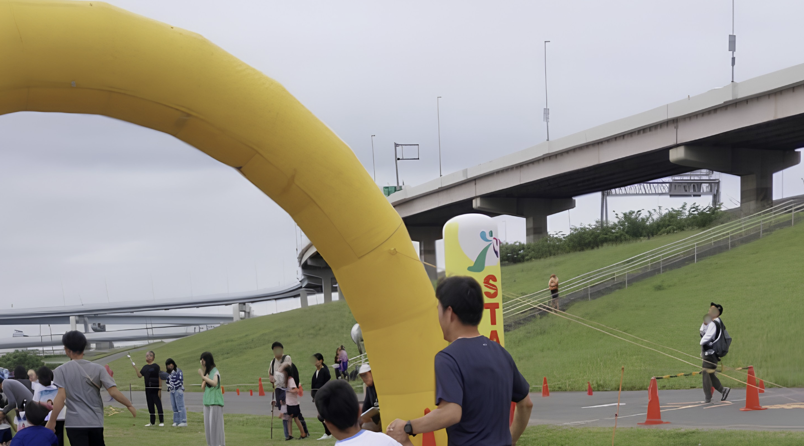 ゴールまで走る